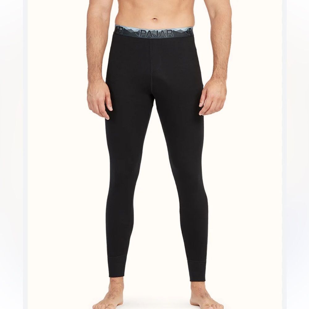Pajar Lightweight Insolation Thermal Base Layer Pants Black Men’s Large